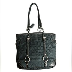 COACH Vintage Gallery Signature shoulder bag